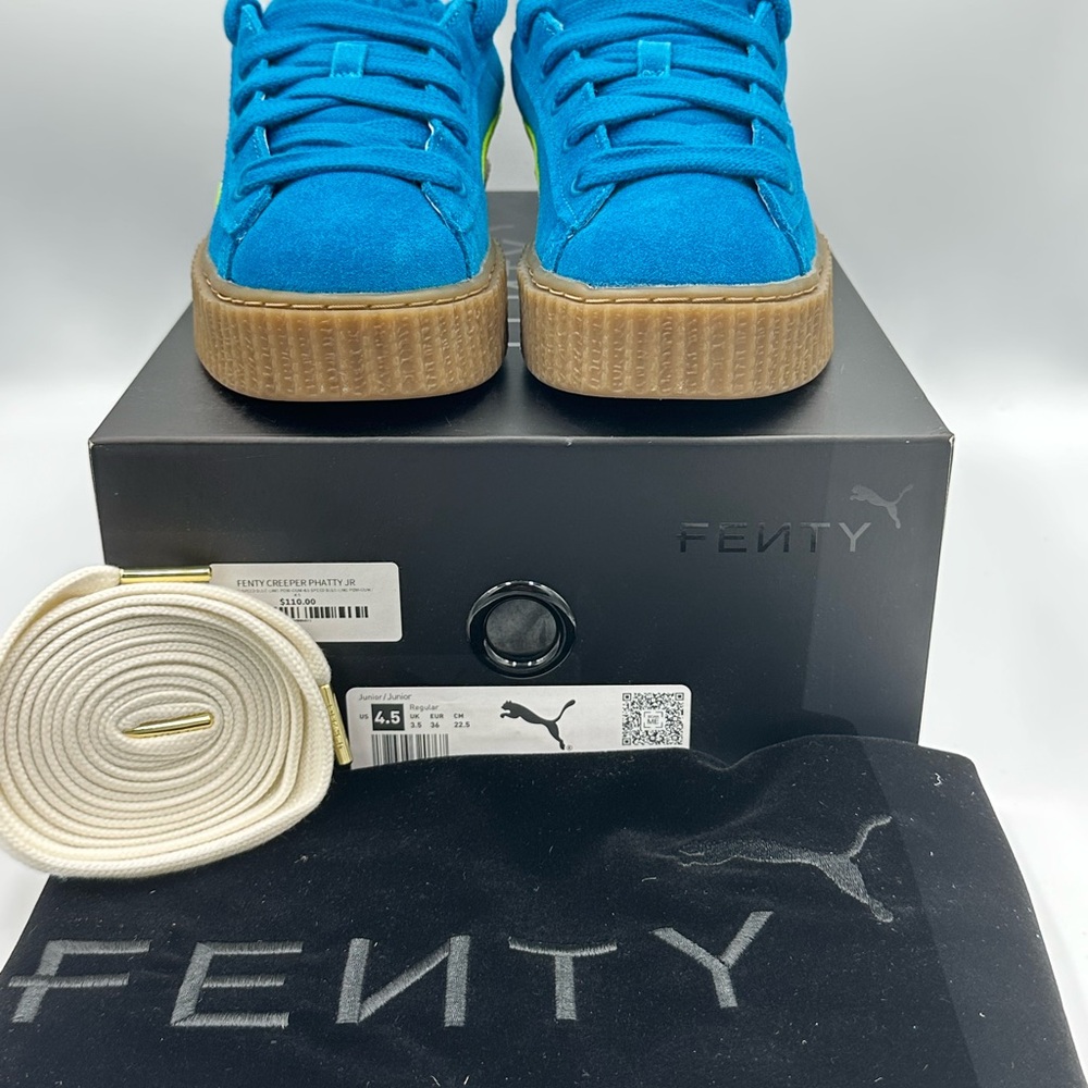 Puma Fenty Creeper Phatty ‘Speed Blue/Lime’ | Size 8W & 4.5Y/6W | NIB